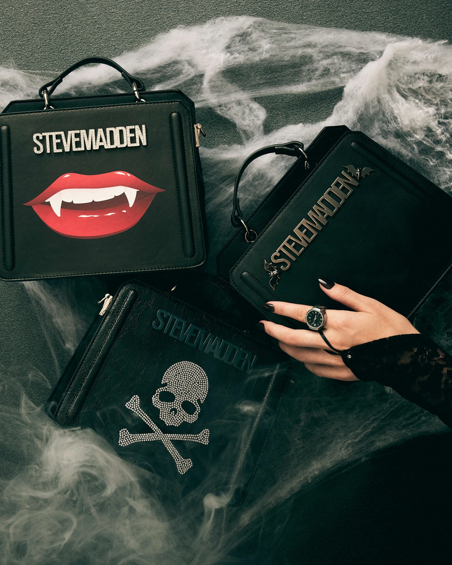 EVELYN FANG BAG BLACK 7 EVELYN FANG BAG BLACK - Image 7