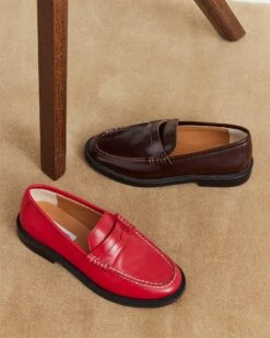 MADISON BURGUNDY BOX LEATHER -Steve Madden Shop SM 2024 Q2 DILLARDS STILLS 15 MADISON 0161