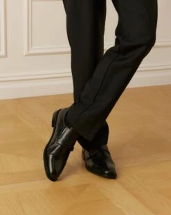 HARAN BLACK LEATHER 13 HARAN BLACK LEATHER -Steve Madden Shop SM 2025 BRIDAL 12 HARAN 0259