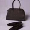 LENI FLAT AND HEIDEE BAG BROWN SUEDE BUNDLE -Steve Madden Shop SM 2025 MAY MATCHBACKS 15 BHEIDEE LENI 0138