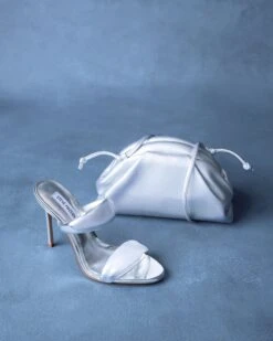 SATURN HEEL AND HAILEE BAG SILVER BUNDLE