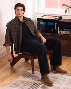 PAULOS COGNAC SUEDE -Steve Madden Shop SM 2025 Q1 MENS 03 PAULOS 0045 CROPPED