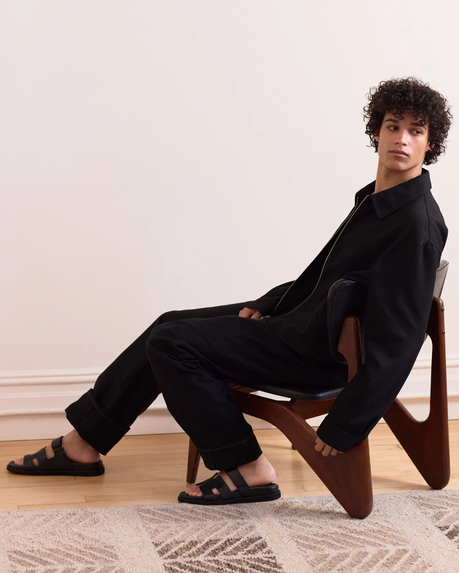 MAIVEN BLACK LEATHER 8 MAIVEN BLACK LEATHER - Image 8