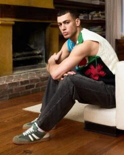 VIENTO GREEN MULTI 17 VIENTO GREEN MULTI -Steve Madden Shop SM 2025 Q2 MENS 02 VIENTO 0105 CROPPED