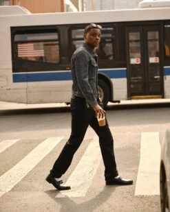 NATAN BLACK/WHITE LEATHER -Steve Madden Shop SM 2025 Q3 MENS 1 NATAN