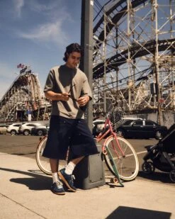 DIXON NAVY SUEDE -Steve Madden Shop SM 2025 SUMMER DOMESTIC RETAIL WHOLESALE BEACH 05 DIXON