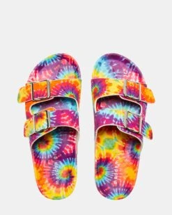 TEDDY-T BRIGHT MULTI -Steve Madden Shop STEVEMADDEN MADDEN GIRL TEDDY P TIE DYE TOP 4711854b cc10 4fea b201 16621e1b2c93