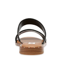 IVARA BLACK LEATHER - SM REBOOTED -Steve Madden Shop STEVEMADDEN SANDALS IVARA BLACK LEATHER BACK