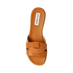 VIVIEN TAN LEATHER - SM REBOOTED -Steve Madden Shop STEVEMADDEN SANDALS VIVIEN TAN LEATHER TOP