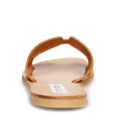 GREECE COGNAC LEATHER - SM REBOOTED 9 GREECE COGNAC LEATHER - SM REBOOTED -Steve Madden Shop STEVEMADDEN SHOES GREECE TAN LEATHER BACK