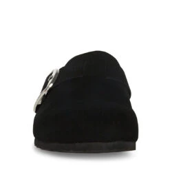 SOCIAL BLACK SUEDE - SM REBOOTED -Steve Madden Shop STEVEMADDEN SHOES SOCIAL BLACK SUEDE FRONT