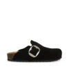 SOCIAL BLACK SUEDE - SM REBOOTED -Steve Madden Shop STEVEMADDEN SHOES SOCIAL BLACK SUEDE SIDE