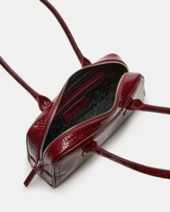 ANISE BAG RED CROCODILE -Steve Madden Shop STEVEMADDEN HANDBAGS BANISE RED CROCO PATENT 05 8a3c5ff5 60ca 468f ad24 1715d5ad6e3a