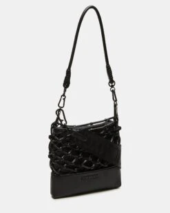 ARDA BAG BLACK/BLACK -Steve Madden Shop STEVEMADDEN HANDBAGS BARDA BLACK BLACK 03