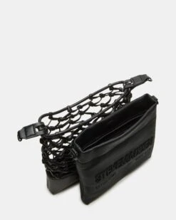 ARDA BAG BLACK/BLACK -Steve Madden Shop STEVEMADDEN HANDBAGS BARDA BLACK BLACK 06