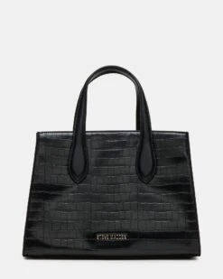 CALLEB BAG BLACK CROCODILE -Steve Madden Shop STEVEMADDEN HANDBAGS BCALLEB BLACK CROCO 02