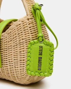 CANELA BAG LIME -Steve Madden Shop STEVEMADDEN HANDBAGS BCANELA LIME 03