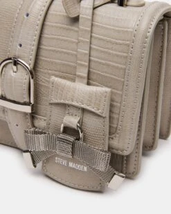 CLARK BAG LIGHT GREY 8 CLARK BAG LIGHT GREY -Steve Madden Shop STEVEMADDEN HANDBAGS BCLARK LT GREY 04