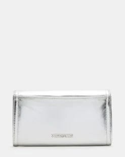 CLUTCHD BAG SILVER -Steve Madden Shop STEVEMADDEN HANDBAGS BCLUTCHD SILVER 02