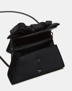COSETTE BAG BLACK SATIN -Steve Madden Shop STEVEMADDEN HANDBAGS BCOSETTE BLACK SATIN 05 8497a760 2042 430e 91f5 7abb49548299