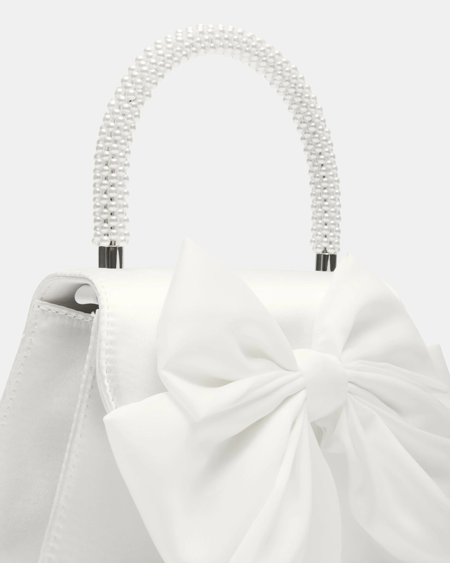 COSETTE BAG WHITE SATIN 4 COSETTE BAG WHITE SATIN - Image 4