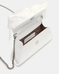 COSETTE BAG WHITE SATIN 13 COSETTE BAG WHITE SATIN -Steve Madden Shop STEVEMADDEN HANDBAGS BCOSETTE WHITE SATIN 04 de9d4b70 dd9c 4820 a0fc e50785f114df