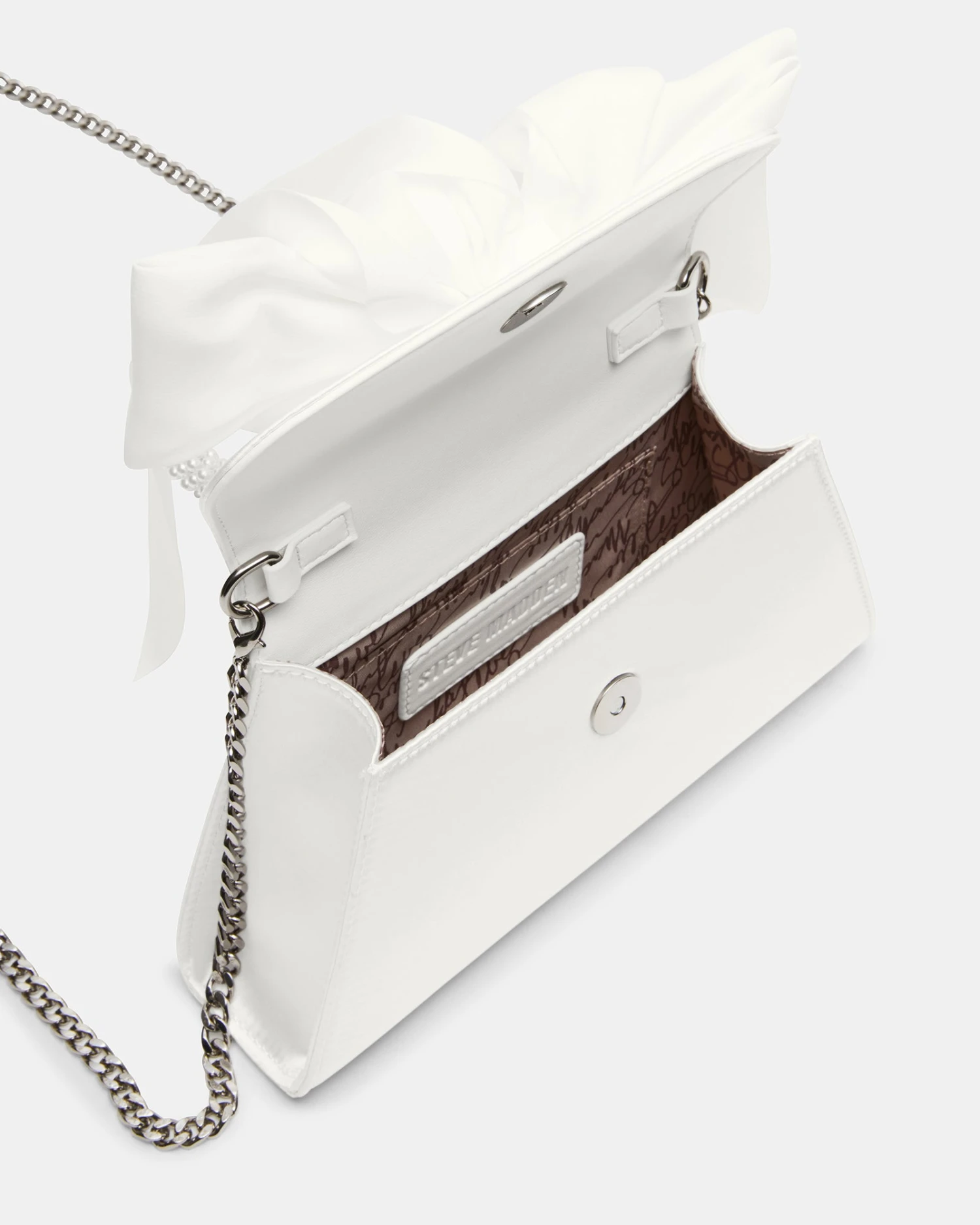 COSETTE BAG WHITE SATIN 6 COSETTE BAG WHITE SATIN - Image 6