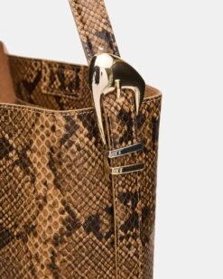 DENISE BAG BROWN PRINT 8 DENISE BAG BROWN PRINT -Steve Madden Shop STEVEMADDEN HANDBAGS BDENISE SNAKE 04