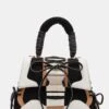 DIEGO BAG BLACK/TAN -Steve Madden Shop STEVEMADDEN HANDBAGS BDIEGO BLACK TAN 01