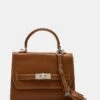 ELLOISE BAG COGNAC -Steve Madden Shop STEVEMADDEN HANDBAGS BELLOISE TOFFEE 01