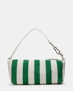 EMERSYN BEADED BAG GREEN MULTI -Steve Madden Shop STEVEMADDEN HANDBAGS BEMERSYN GREEN MULTI 01