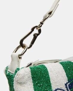 EMERSYN BEADED BAG GREEN MULTI -Steve Madden Shop STEVEMADDEN HANDBAGS BEMERSYN GREEN MULTI 03