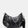 ERIKA BAG BLACK -Steve Madden Shop STEVEMADDEN HANDBAGS BERIKA BLACK 01