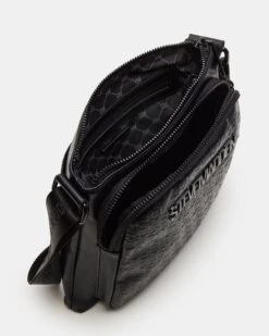 GLAM BAG BLACK LOGO 8 GLAM BAG BLACK LOGO -Steve Madden Shop STEVEMADDEN HANDBAGS BGLAM L BLACK 05