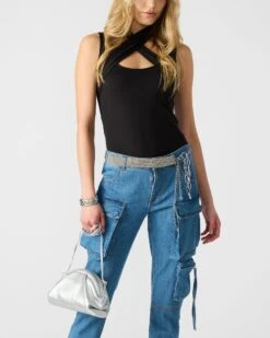 HAILEE BAG SILVER 13 HAILEE BAG SILVER -Steve Madden Shop STEVEMADDEN HANDBAGS BHAILEE SILVER 0164 8ecc7c94 2ae8 49d1 94d8 230c419b8989