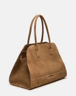 HEIDEE BAG COGNAC SUEDE -Steve Madden Shop STEVEMADDEN HANDBAGS BHEIDEE COGNAC SUEDE 02