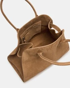 HEIDEE BAG COGNAC SUEDE -Steve Madden Shop STEVEMADDEN HANDBAGS BHEIDEE COGNAC SUEDE 04