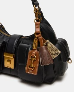 ISSAC BAG BLACK -Steve Madden Shop STEVEMADDEN HANDBAGS BISSAC BLACK 03