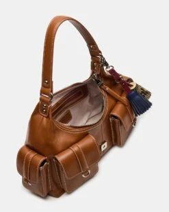 ISSAC BAG COGNAC -Steve Madden Shop STEVEMADDEN HANDBAGS BISSAC COGNAC 05