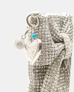 IZZIEE BAG SILVER 10 IZZIEE BAG SILVER -Steve Madden Shop STEVEMADDEN HANDBAGS BIZZIEE SILVER 04