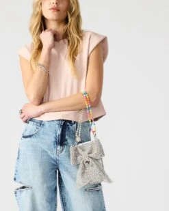 IZZIEE BAG SILVER 14 IZZIEE BAG SILVER -Steve Madden Shop STEVEMADDEN HANDBAGS BIZZIEE SILVER 0712 2b3bc028 cee2 45dd 9578 185264679d8c