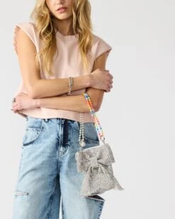 IZZIEE BAG SILVER 9 IZZIEE BAG SILVER -Steve Madden Shop STEVEMADDEN HANDBAGS BIZZIEE SILVER 0713 a5665c63 d962 4ab3 9ade 72a57630c8c8