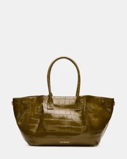 KACEY BAG OLIVE -Steve Madden Shop STEVEMADDEN HANDBAGS BKACEY OLIVE 02