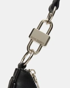 LOHAN BAG BLACK 6 LOHAN BAG BLACK -Steve Madden Shop STEVEMADDEN HANDBAGS BLOHAN BLACK 03