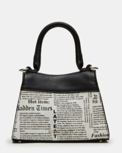 MADLYN BAG BLACK/WHITE 14 MADLYN BAG BLACK/WHITE -Steve Madden Shop STEVEMADDEN HANDBAGS BMADLYN BLACK WHITE 02