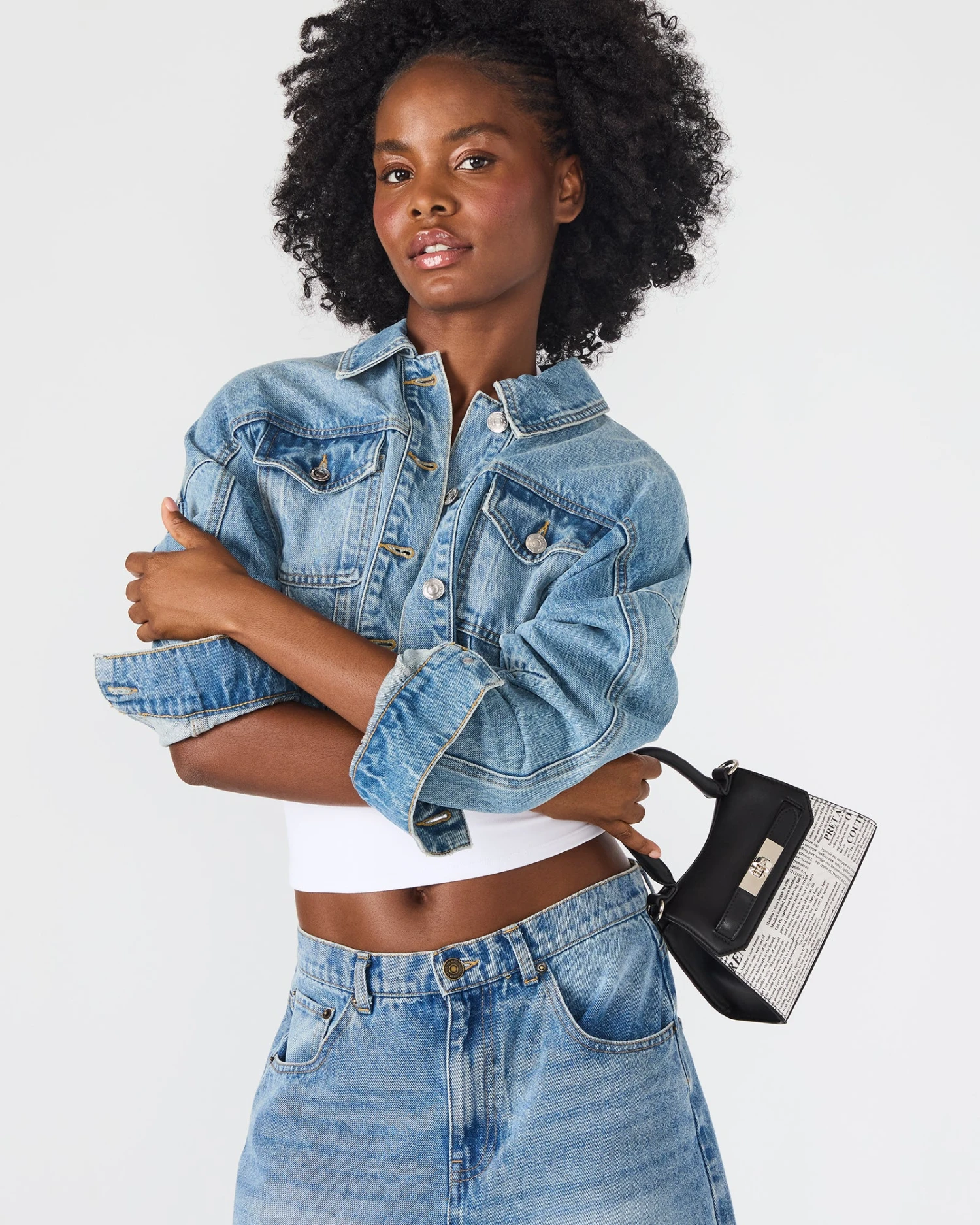 MADLYN BAG BLACK/WHITE 2 MADLYN BAG BLACK/WHITE - Image 2