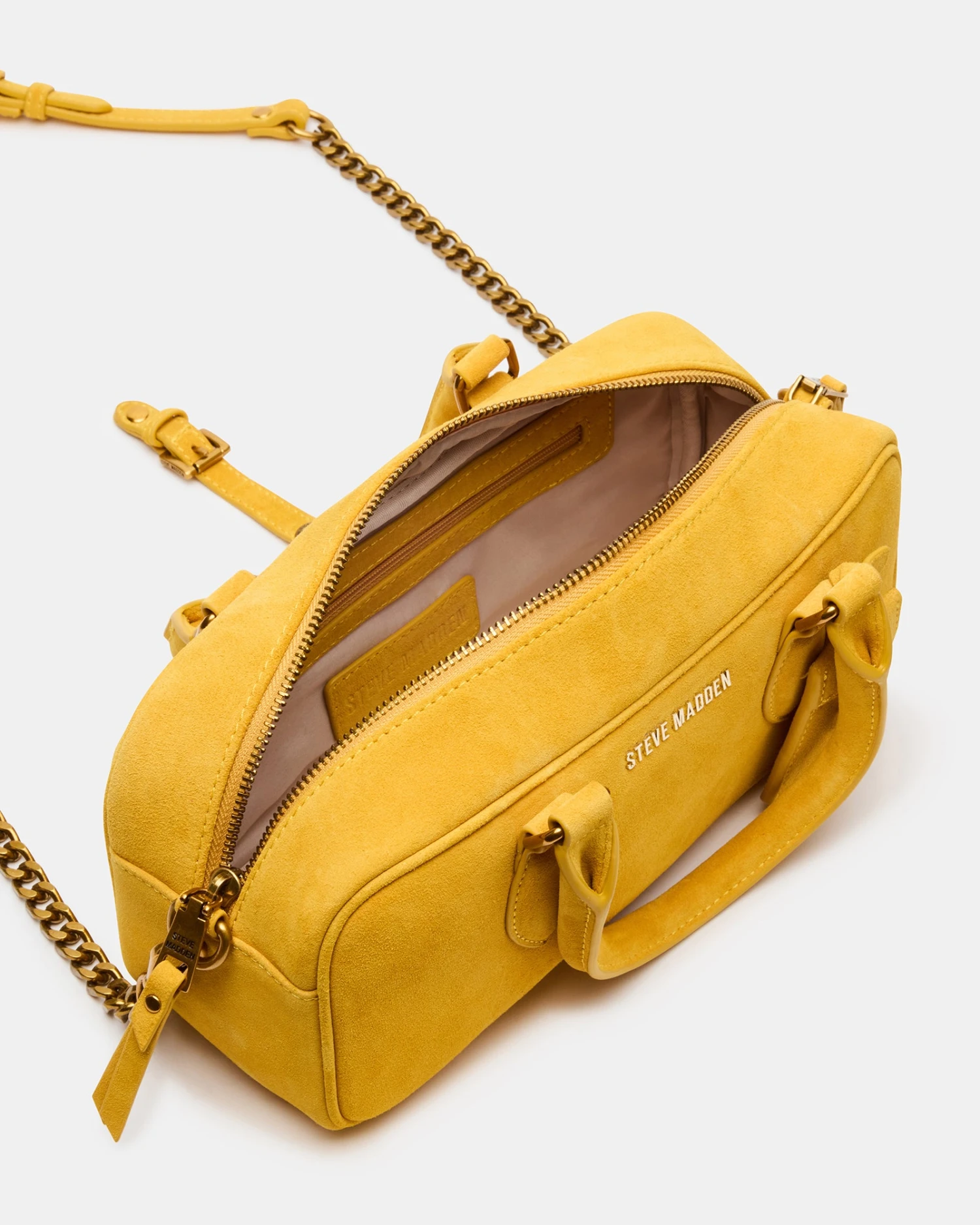 MERIT BAG MUSTARD SUEDE 5 MERIT BAG MUSTARD SUEDE - Image 5