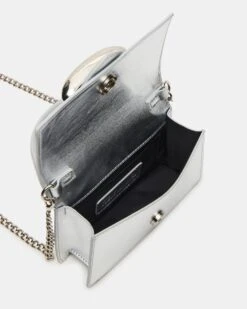 MISHELL BAG SILVER DISCO -Steve Madden Shop STEVEMADDEN HANDBAGS BMISHELL DILVER DISCO 05