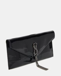 MORGANA BAG BLACK PATENT -Steve Madden Shop STEVEMADDEN HANDBAGS BMORGANA BLACK 02