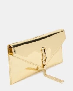 MORGANA BAG GOLD PATENT -Steve Madden Shop STEVEMADDEN HANDBAGS BMORGANA GOLD 02